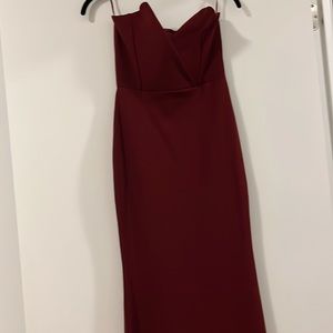 BNWT  strapless, mermaid style, evening gown